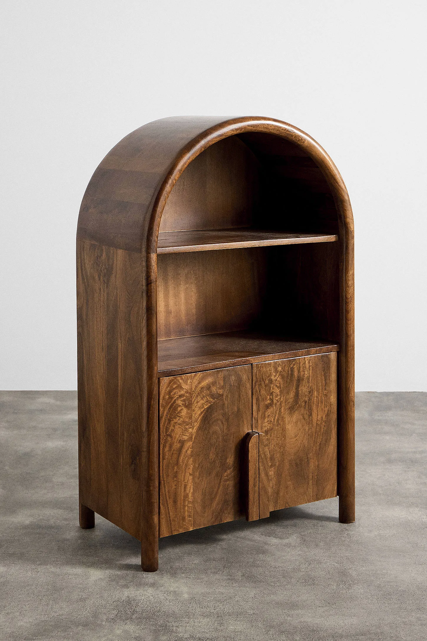 Spindle Arch Storage Shelf - Brown ALL 5