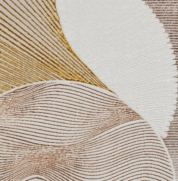 Creation Ribbed Art Deco Rug 2