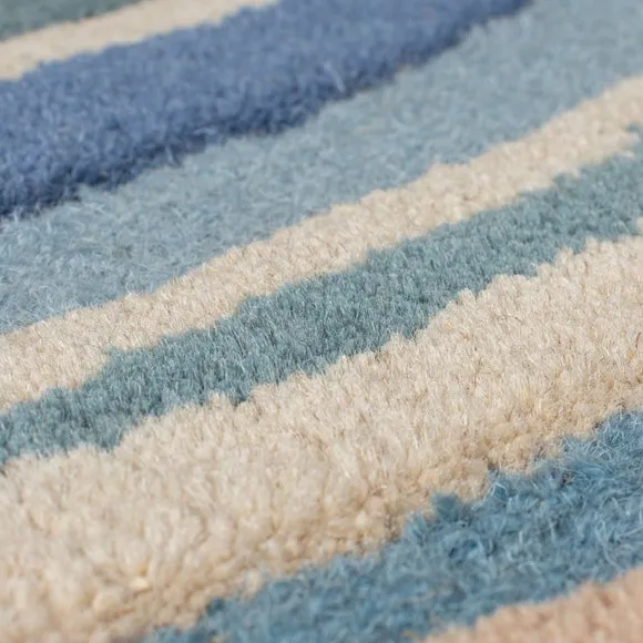 Abstract Flow Wool Rug 2