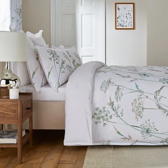 Dorma Purity Meadow 100% Cotton Duvet Cover and Pillowcase Set 5