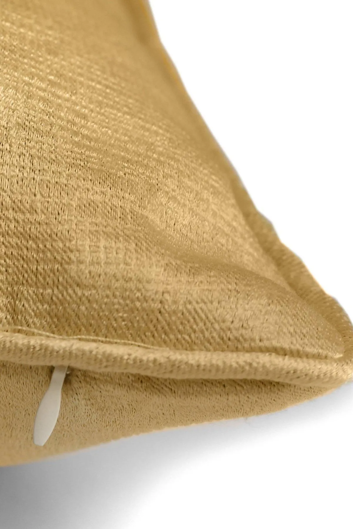 Fusion 'Strata' Luxe Velvet Filled Cushion in Yellow 2