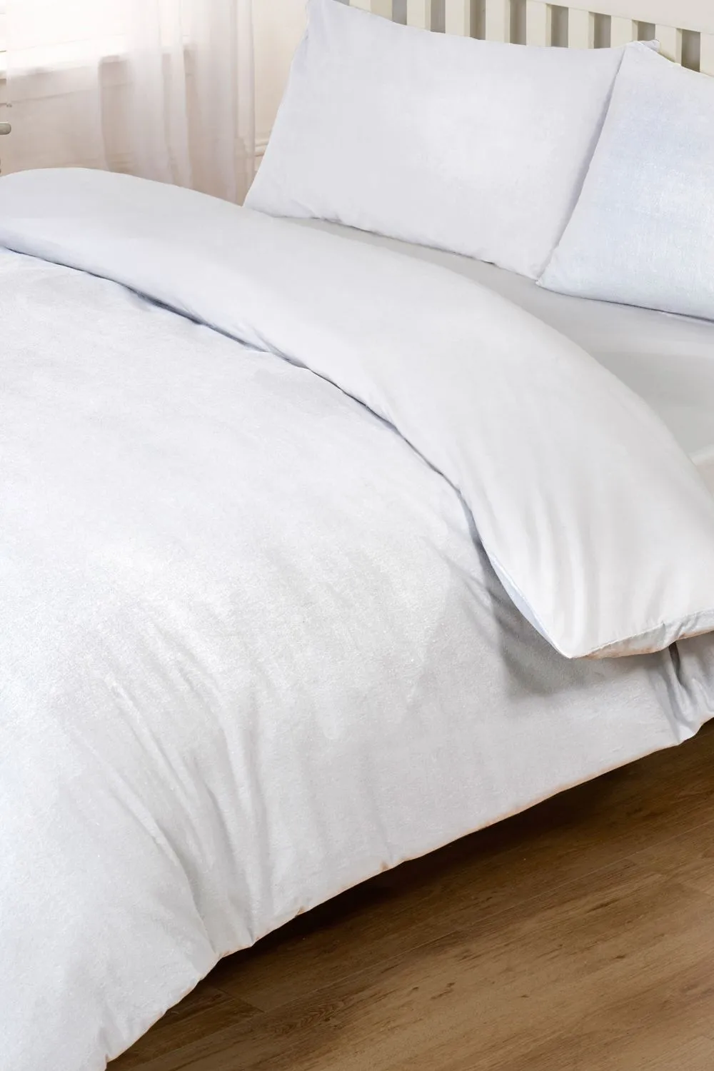BHS Bamboo White Duvet Cover