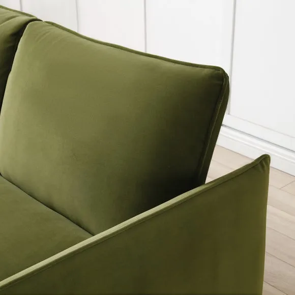 Lucie Velvet Pop Up Double Sofa Bed 4