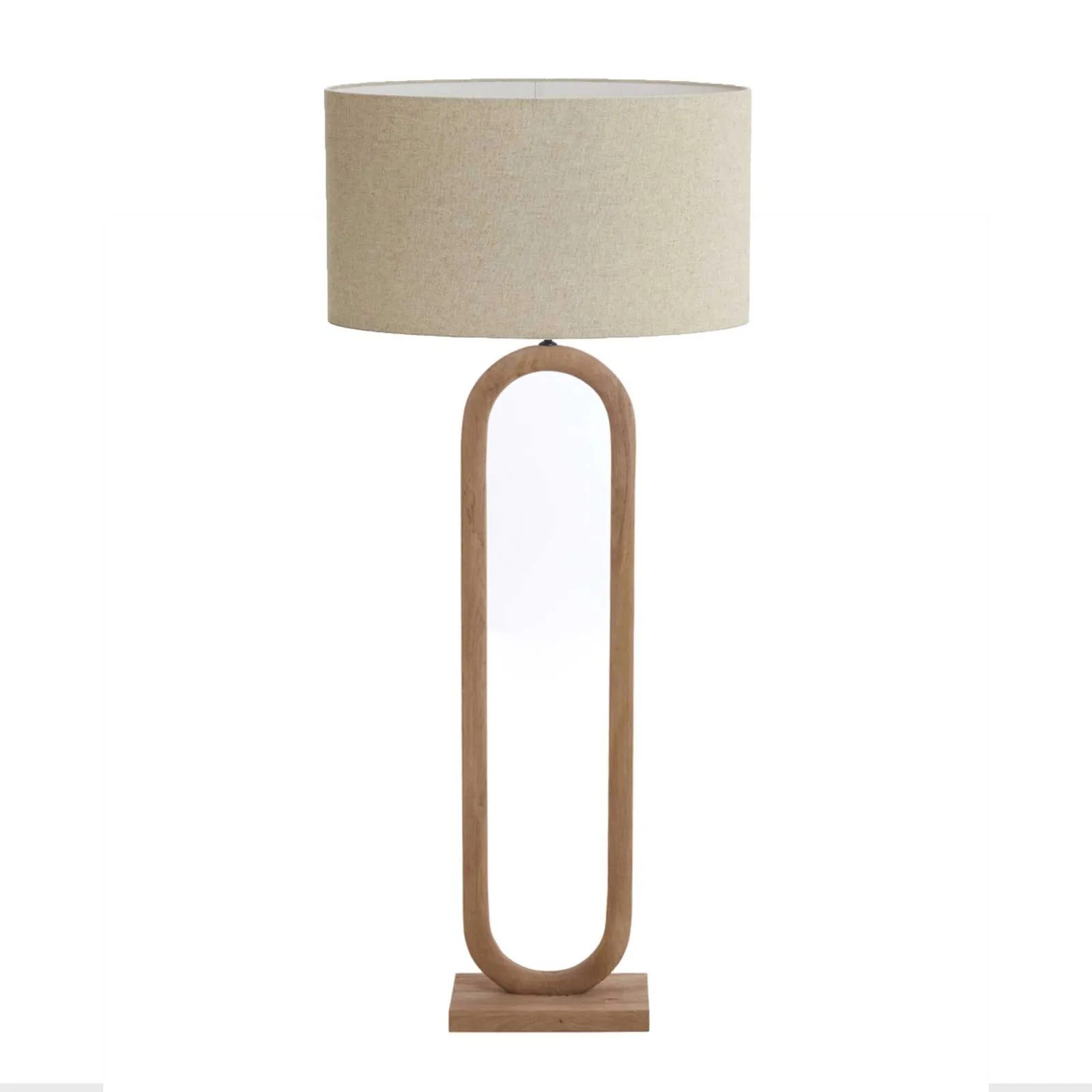Oval Wood Floor Lamp | Barker & Stonehouse