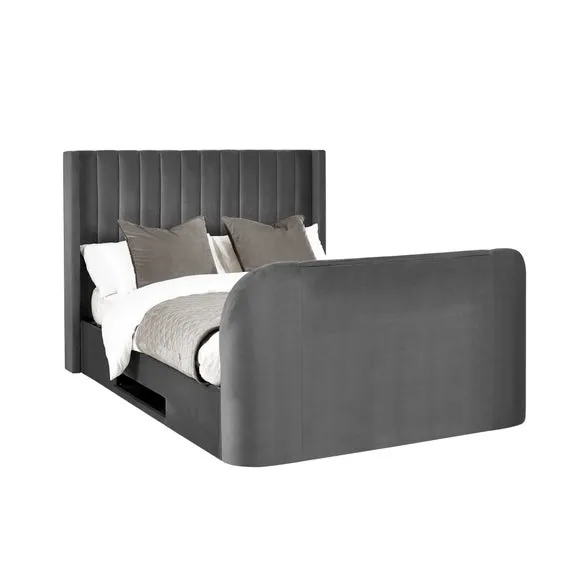 Clara Side Lift Ottoman TV Bed Frame 4