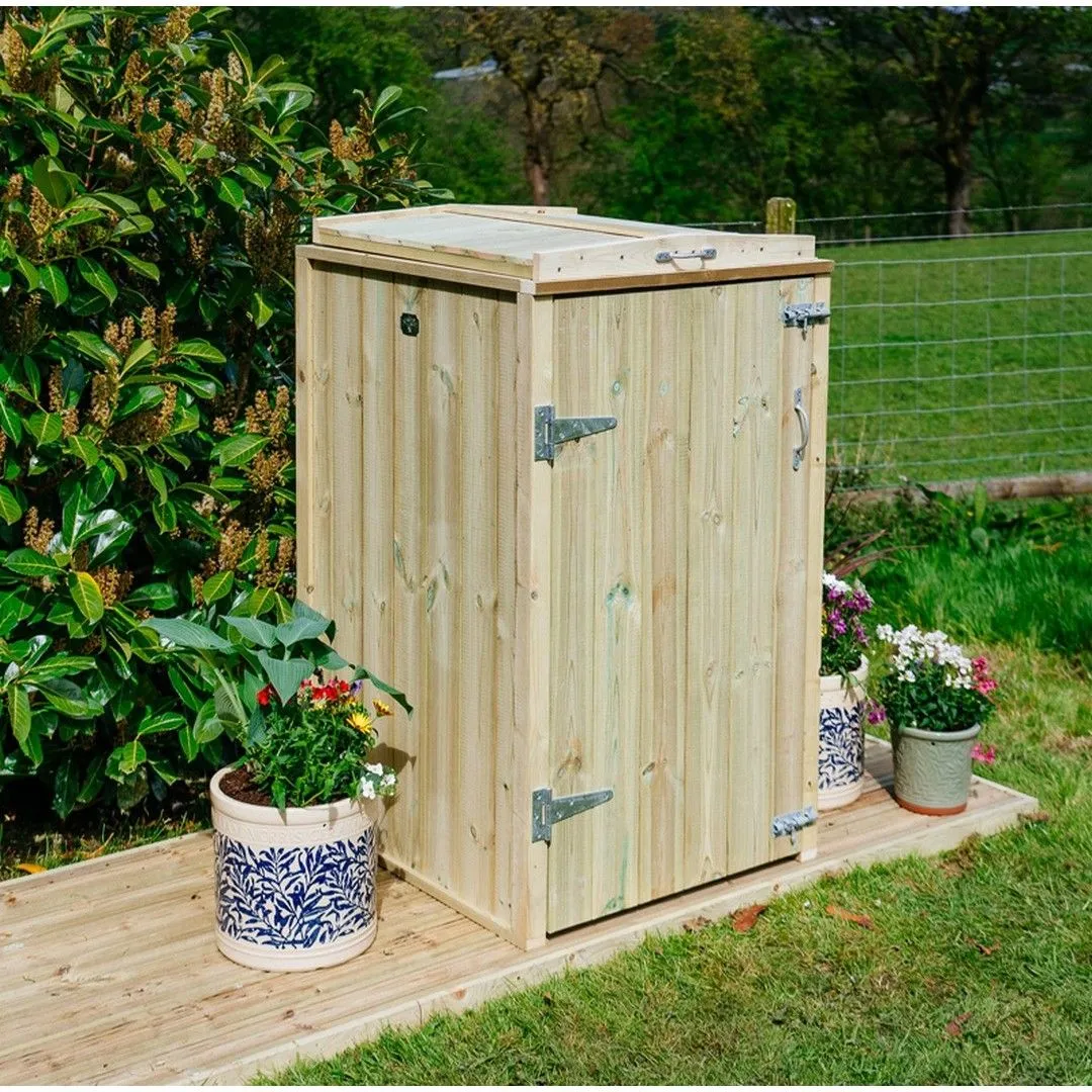 Buttercup Farm Shireburn 2 Box Store - Timber - Fits 2 x Boxes in Brown 2