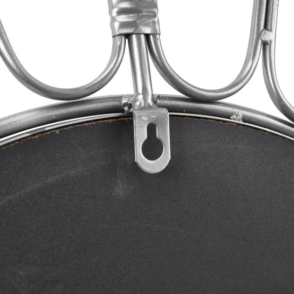 Cane Effect Round Wall Mirror 3