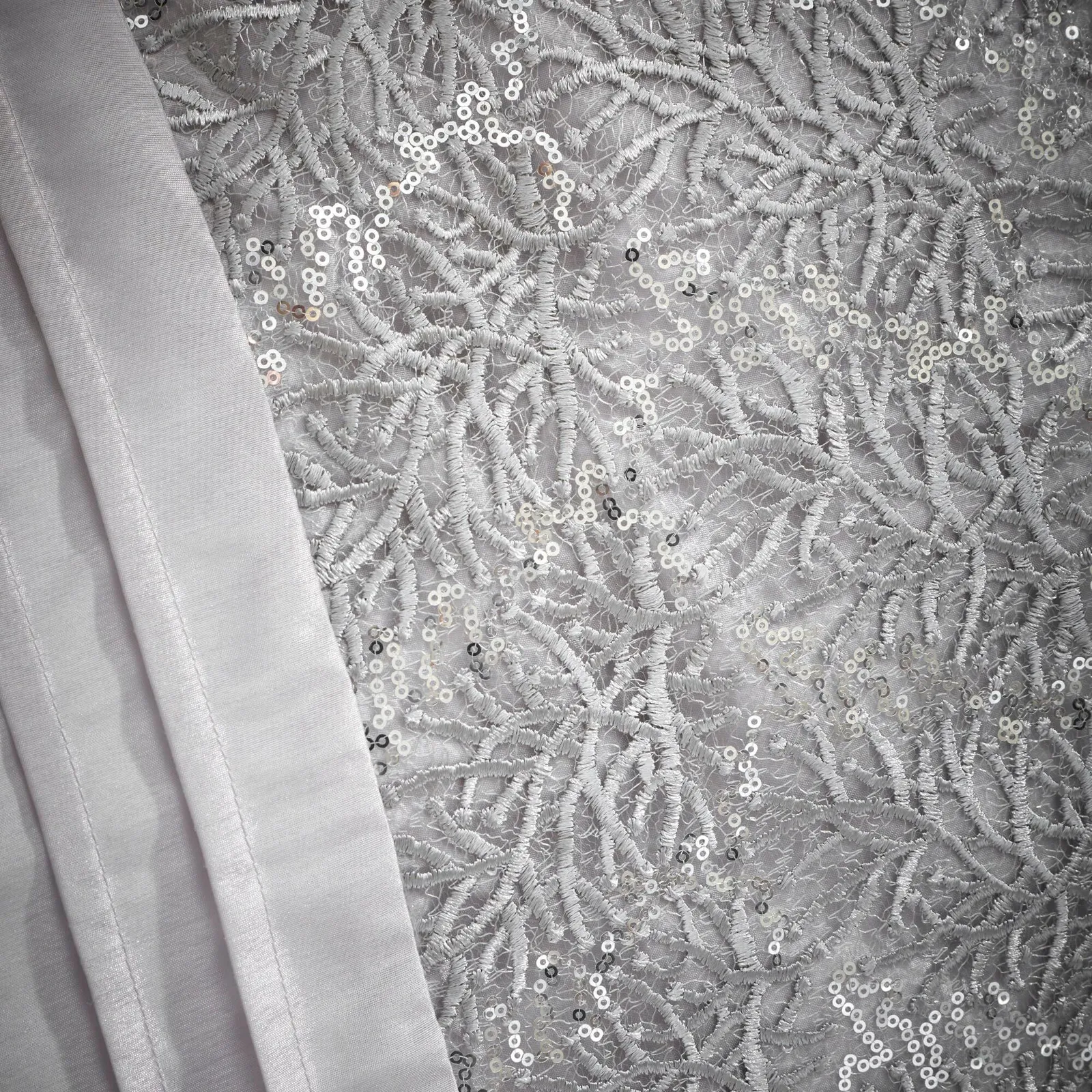 Portfolio Home Rouen Duvet Cover Set in Silver 4