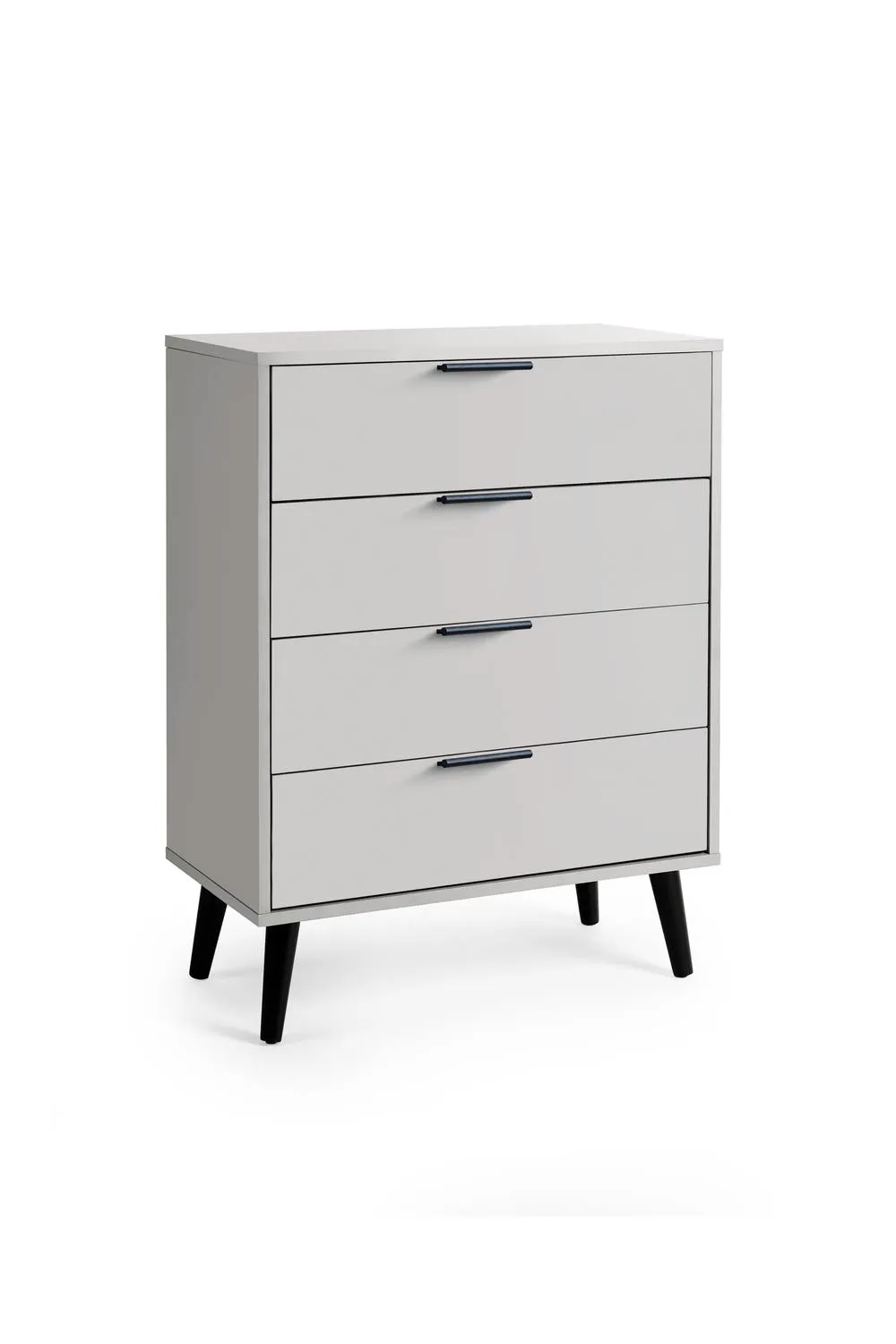 Julian Bowen Alba 4 Drawer Chest in Grey 3