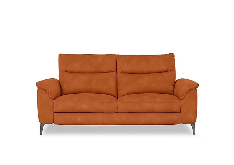 Morgan Fabric 3 Seater Sofa - Dexter Pumpkin