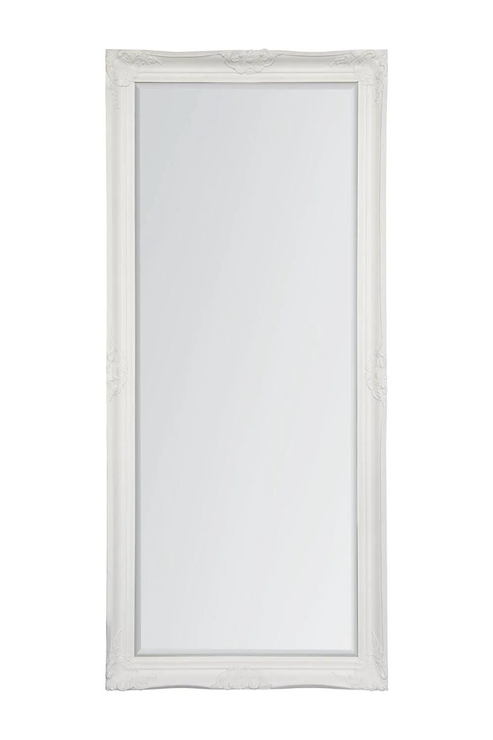 MirrorOutlet Kingsbury White Classic Dress Mirror 168 x 76 CM 2
