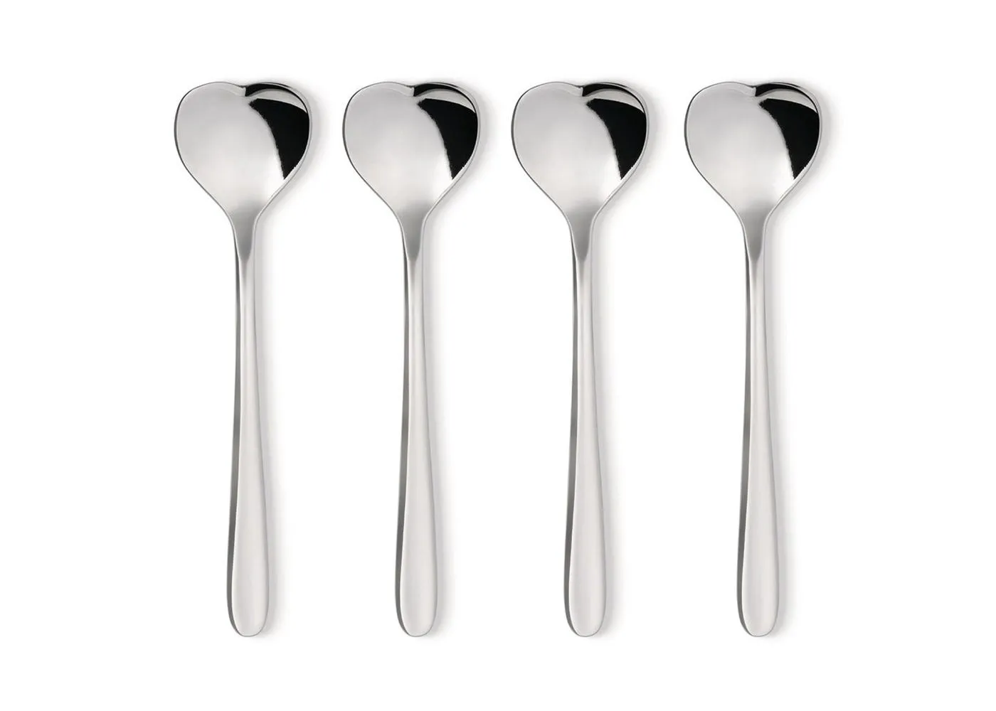 Alessi Big Love Set of 4 Tea Spoons