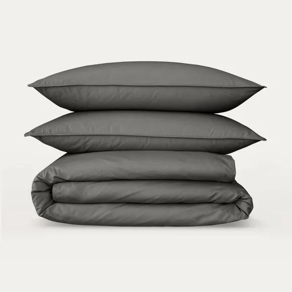 Soft Washed Cotton Duvet Cover & Pillowcase Set 6