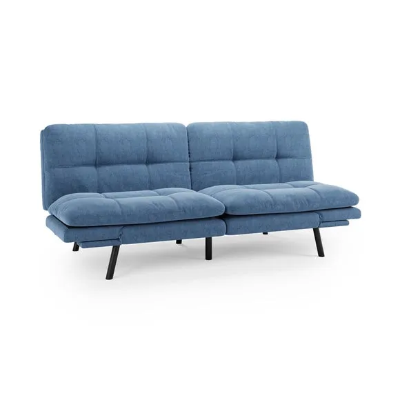 Harrison Quilted Chenille Clic Clac Sofa Bed 6
