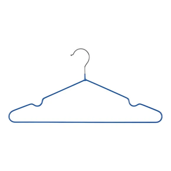 Set of 5 Coated Wire Hangers 2