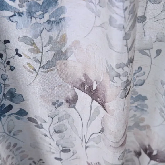 Floral Bloom Slot Top Voile 3