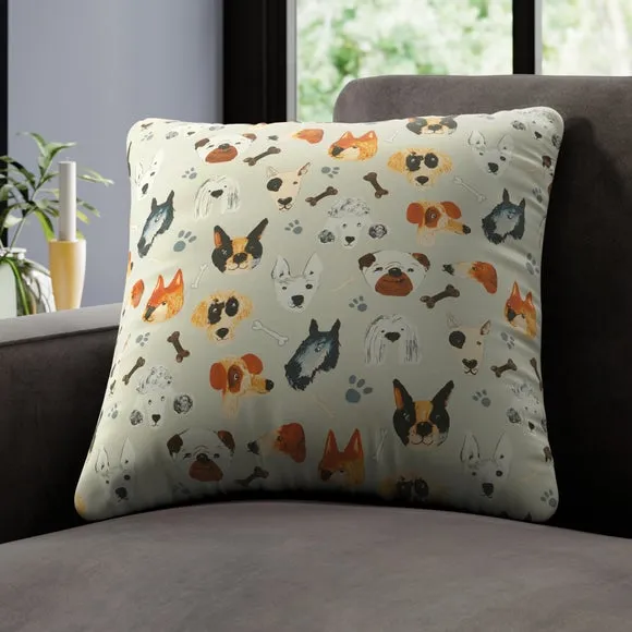 Portrait Pups Made to Order Cushion Cover