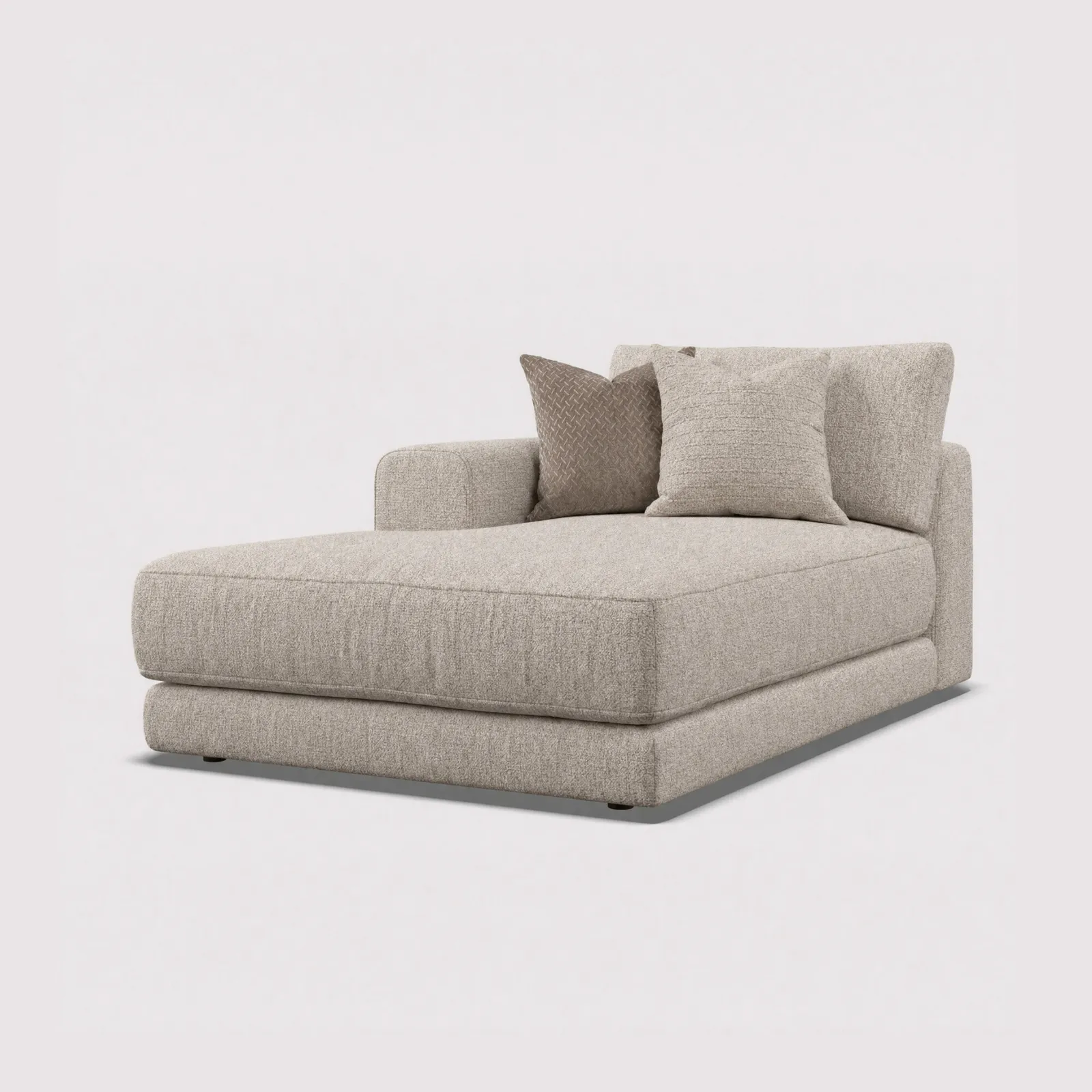 Lomax 1 Arm Chaise Lhf, Grey | Barker & Stonehouse 1