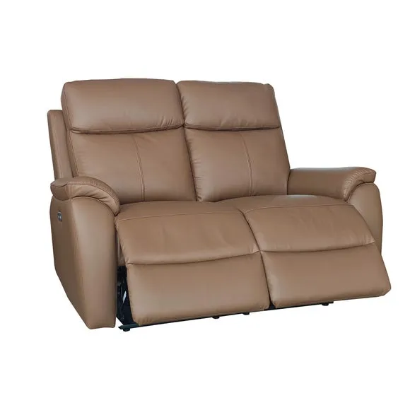 Aspire Kingsmere Leather Power Recliner 2 Seater Sofa 2