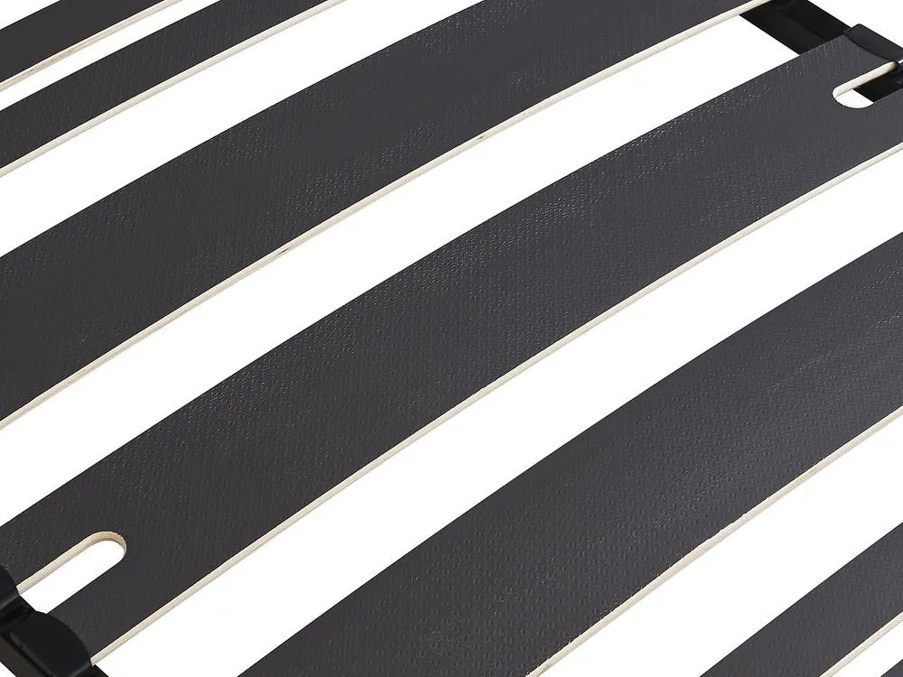 Vente-unique Slatted Frame Bed Base To Assemble 90 X 190 Cm - 15 Slats - 3 Zones in Black 5