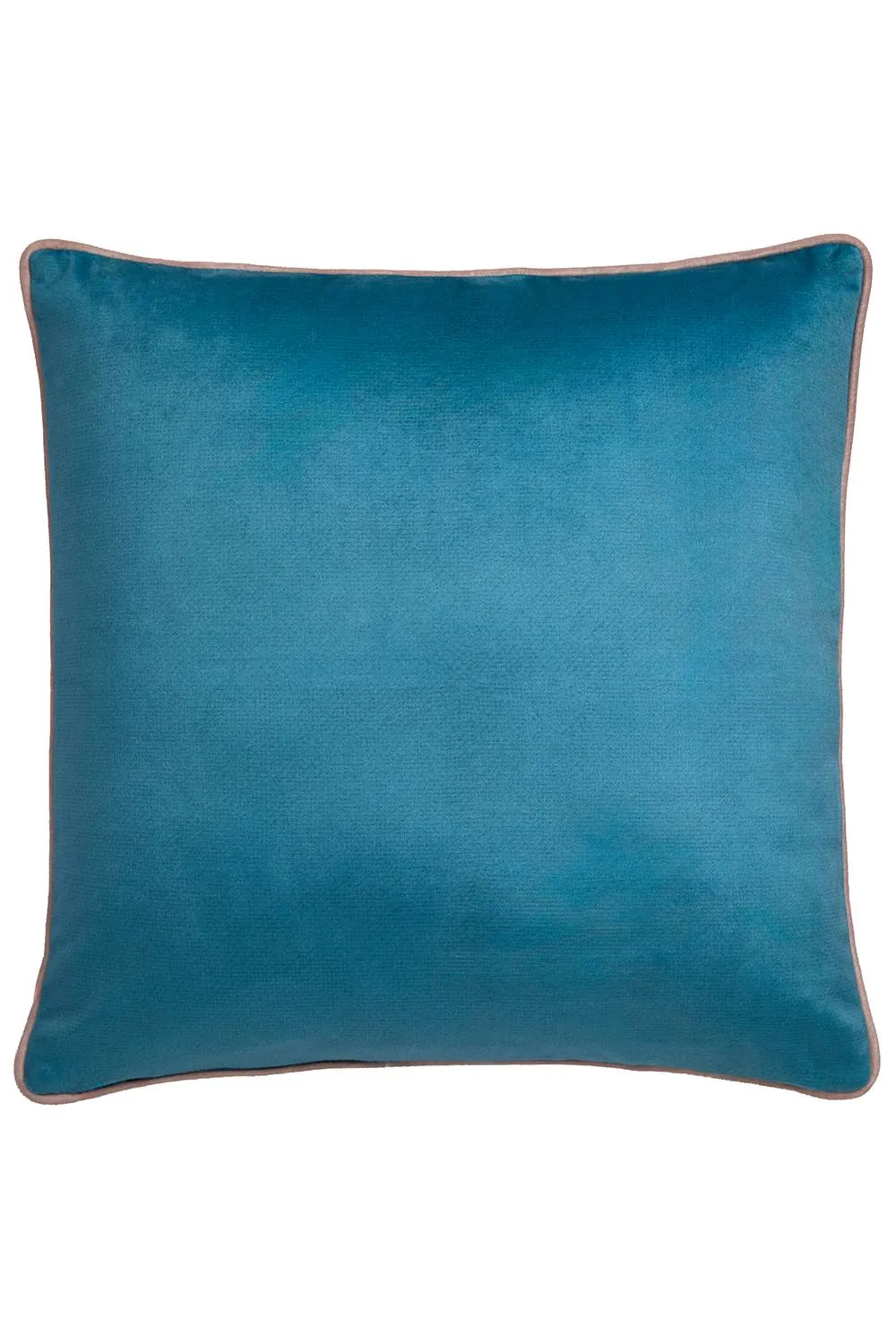 Laurence Llewelyn-Bowen Tuscan Toile-Velvet 43 x 43cm Filled Cushion in Blue 3