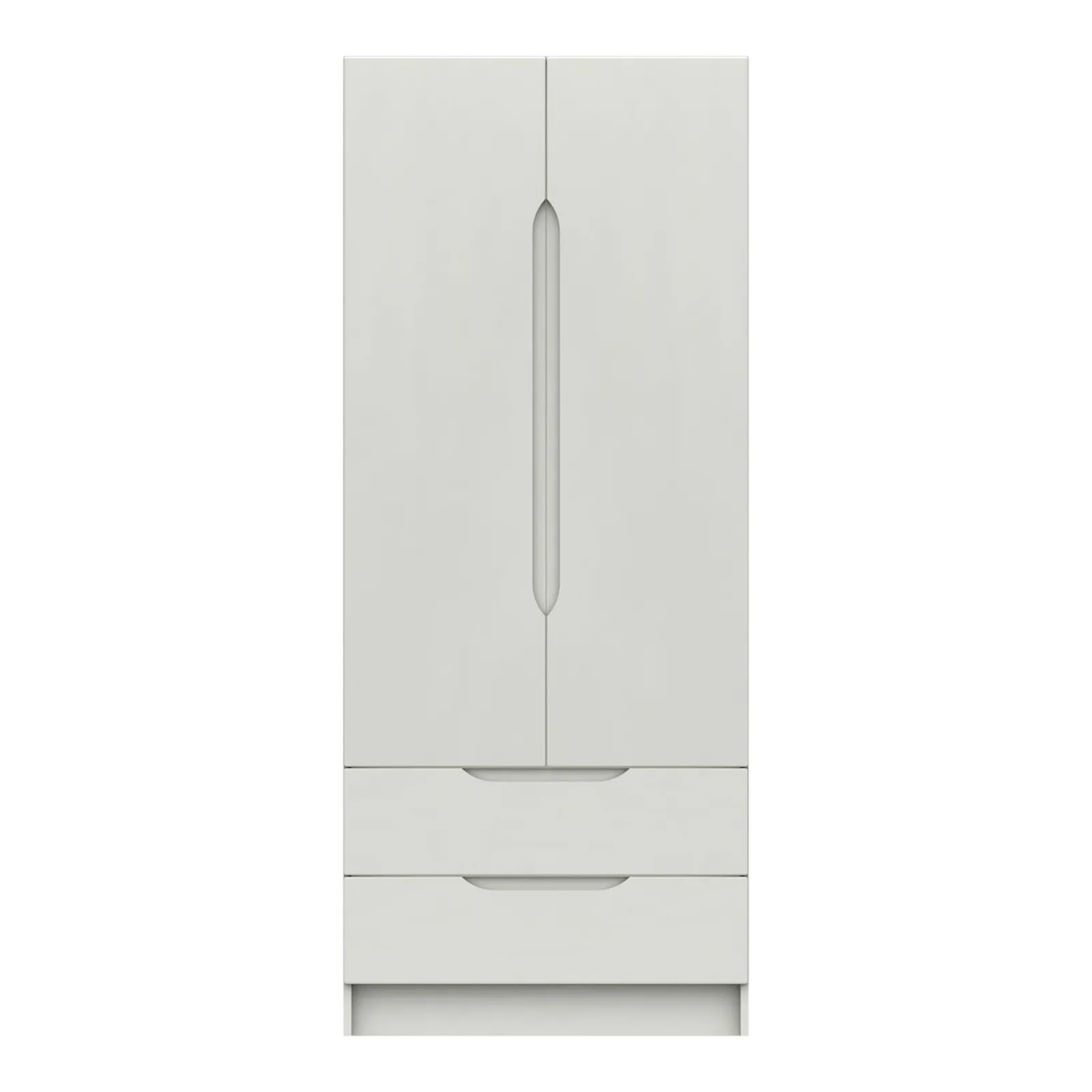 Legato Double 2 Drawer Wardrobe