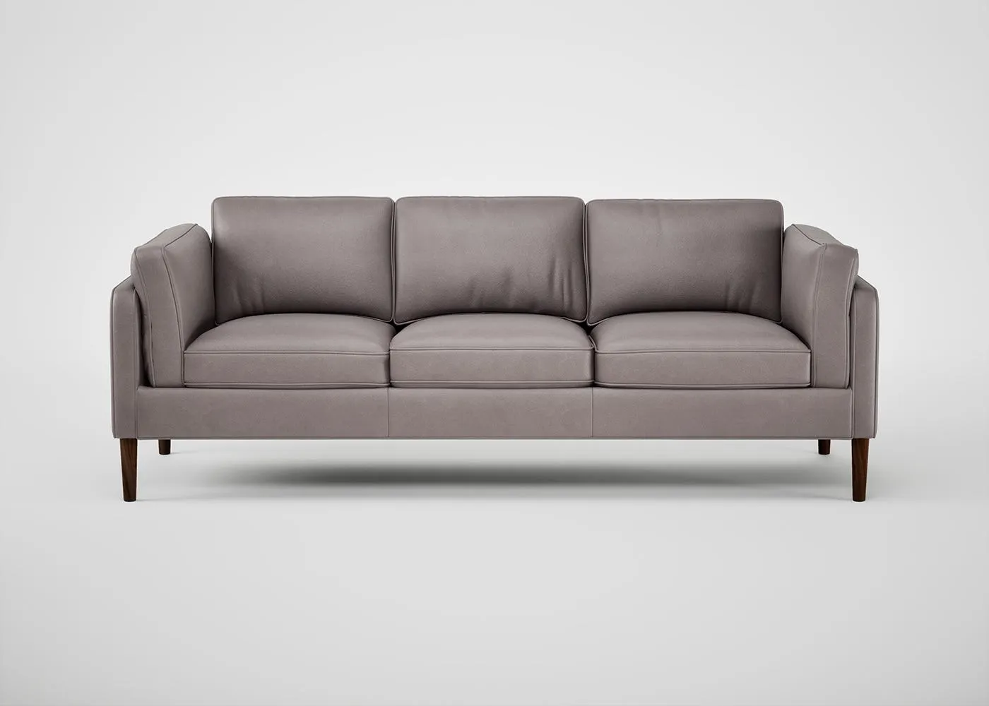 Heal's Sonno 4 Seater Loop Boucle Granite Walnut Feet 2