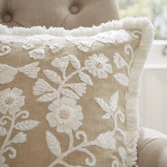 Churchgate Claybrooke Floral Cushion 2