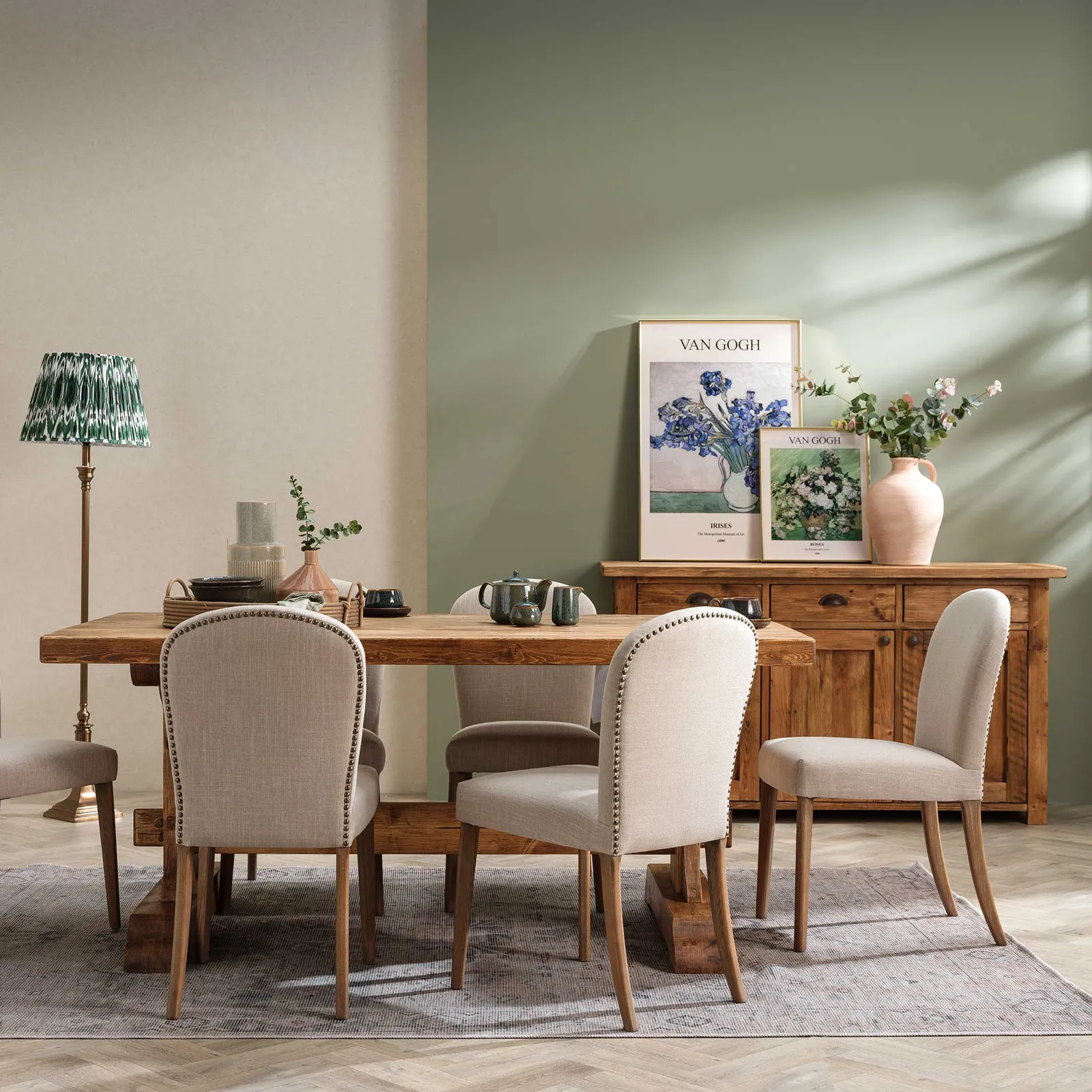 Covington Dining Table 180Cm, Timber Wood | W180cm | Barker & Stonehouse 2
