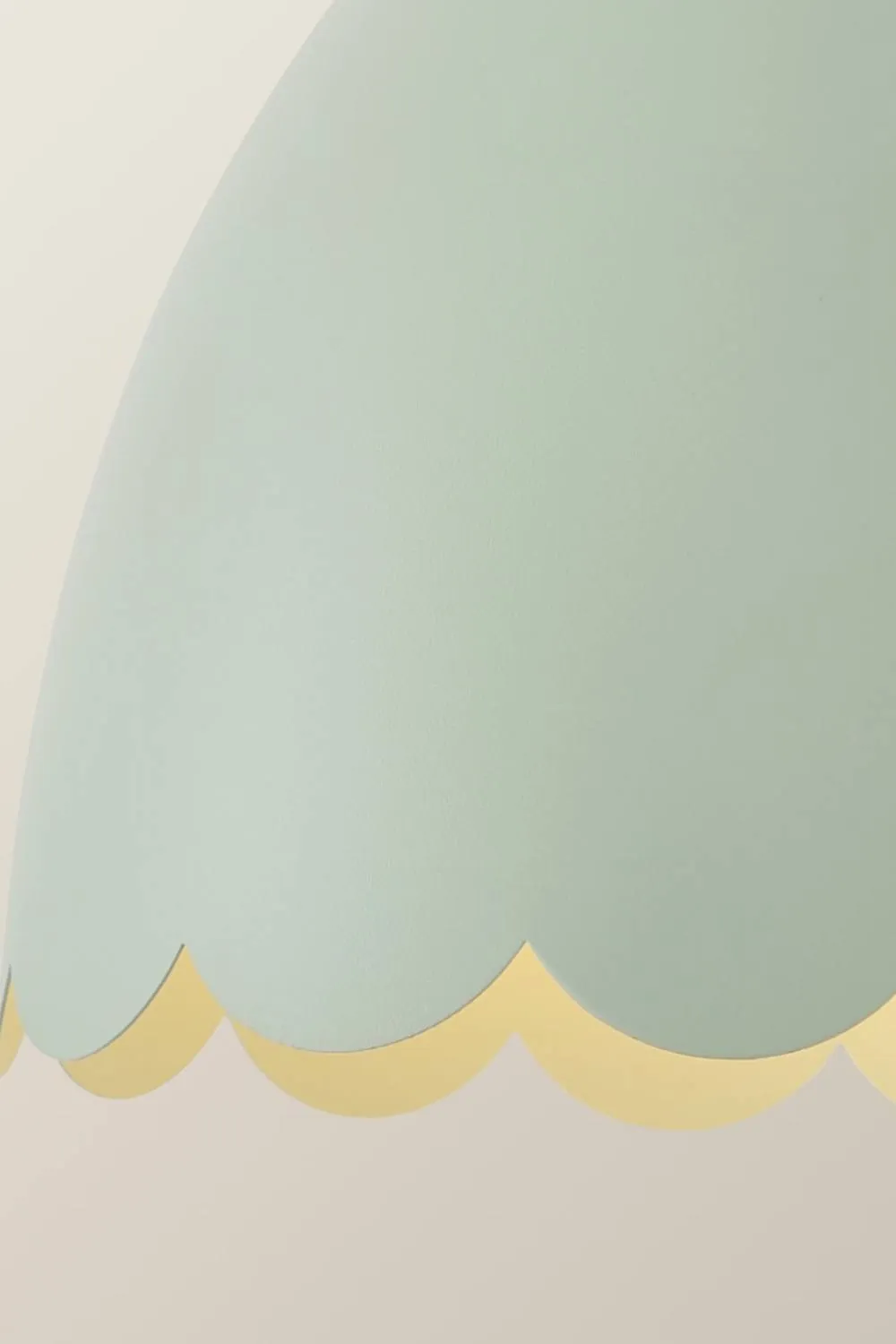 ValueLights Millie Flower Style Scallop Adjustable Wall Light with Bulb in Pale Green 5