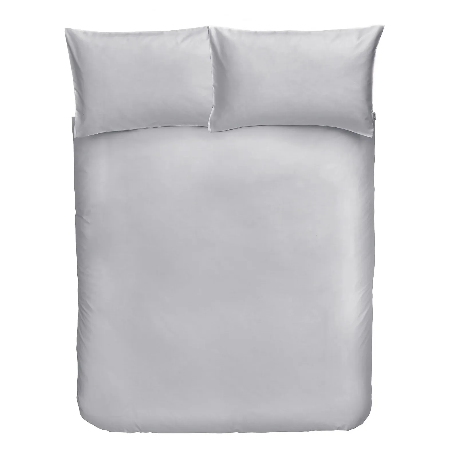 Cotton Duvet Cover Set - Double - Dove Grey