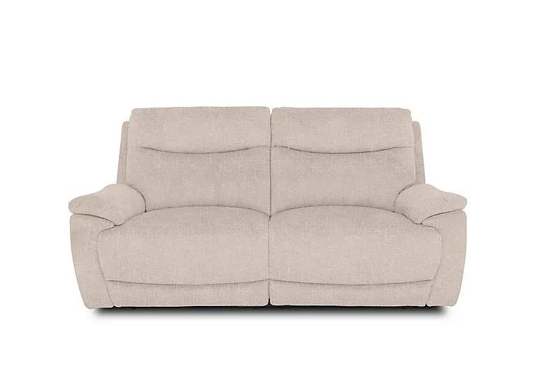 Sloane Fabric 3 Seater Power Recliner Sofa with Power Headrests - Anivia Nature - Sofas and Armchairs - In Time for Christmas