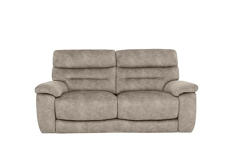 Nimbus 2 Seater Fabric Sofa with Power Recliner - R29 Mink - Sofas and Armchairs - In Time for Christmas