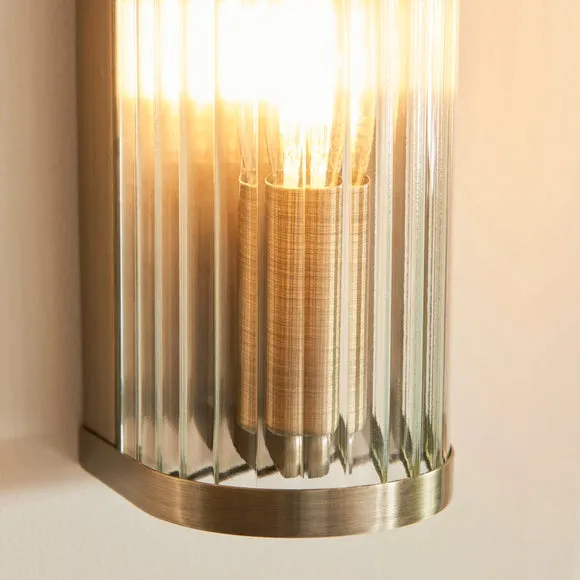 Vogue Hadley Ribbed Wall Light 5