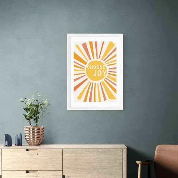East End Prints Choose Joy Print by Sisi and Seb 1