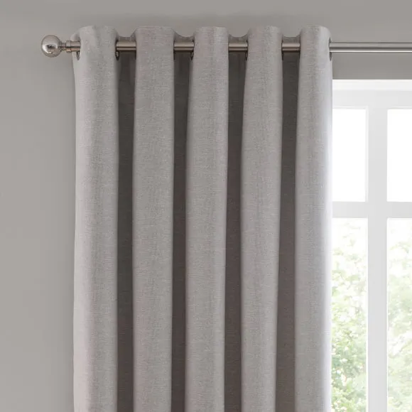 Calista Eyelet Curtains (Blackout Available) 1