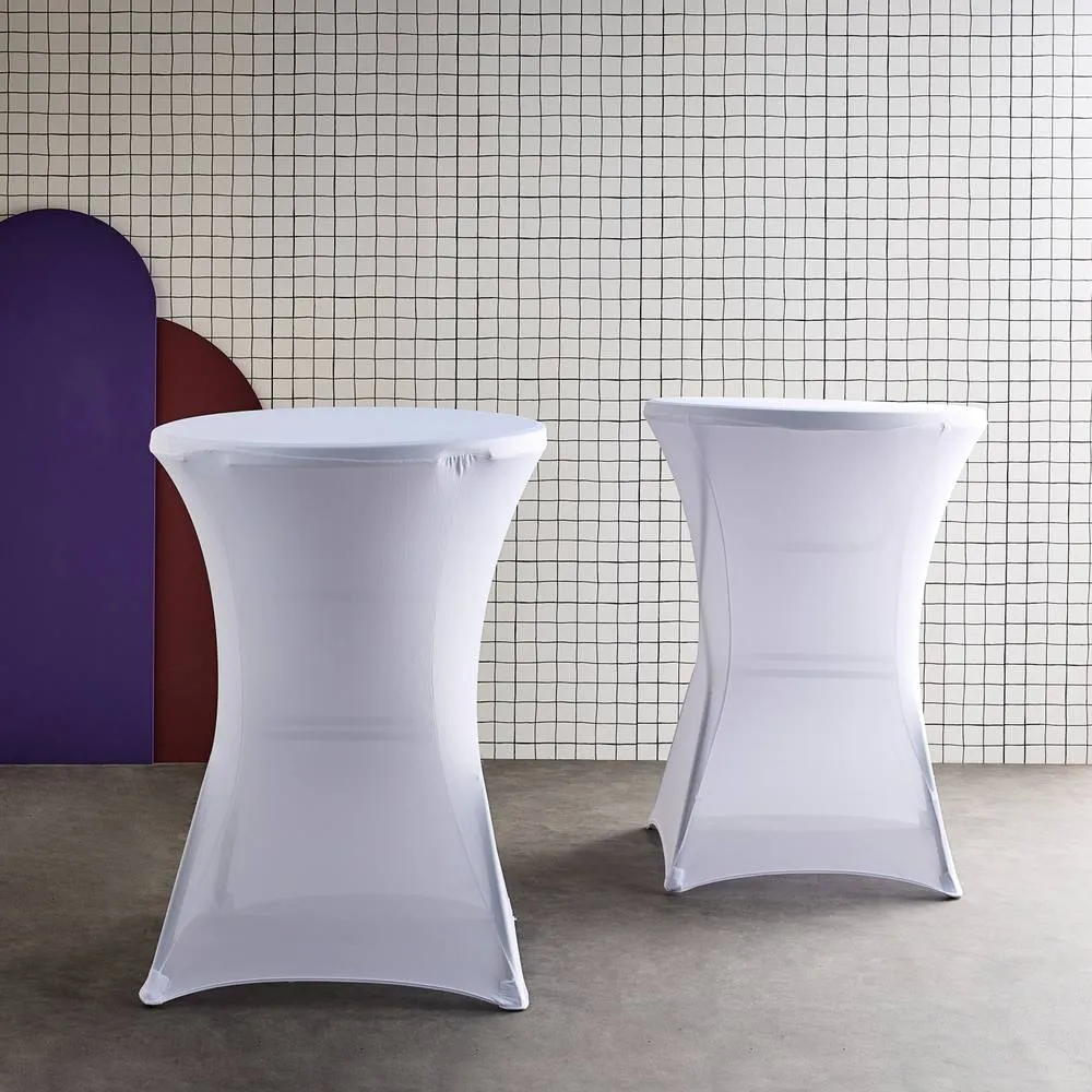 sweeek Pair of protective covers for event tables in White