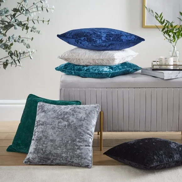 Crushed Velour Cushion 2
