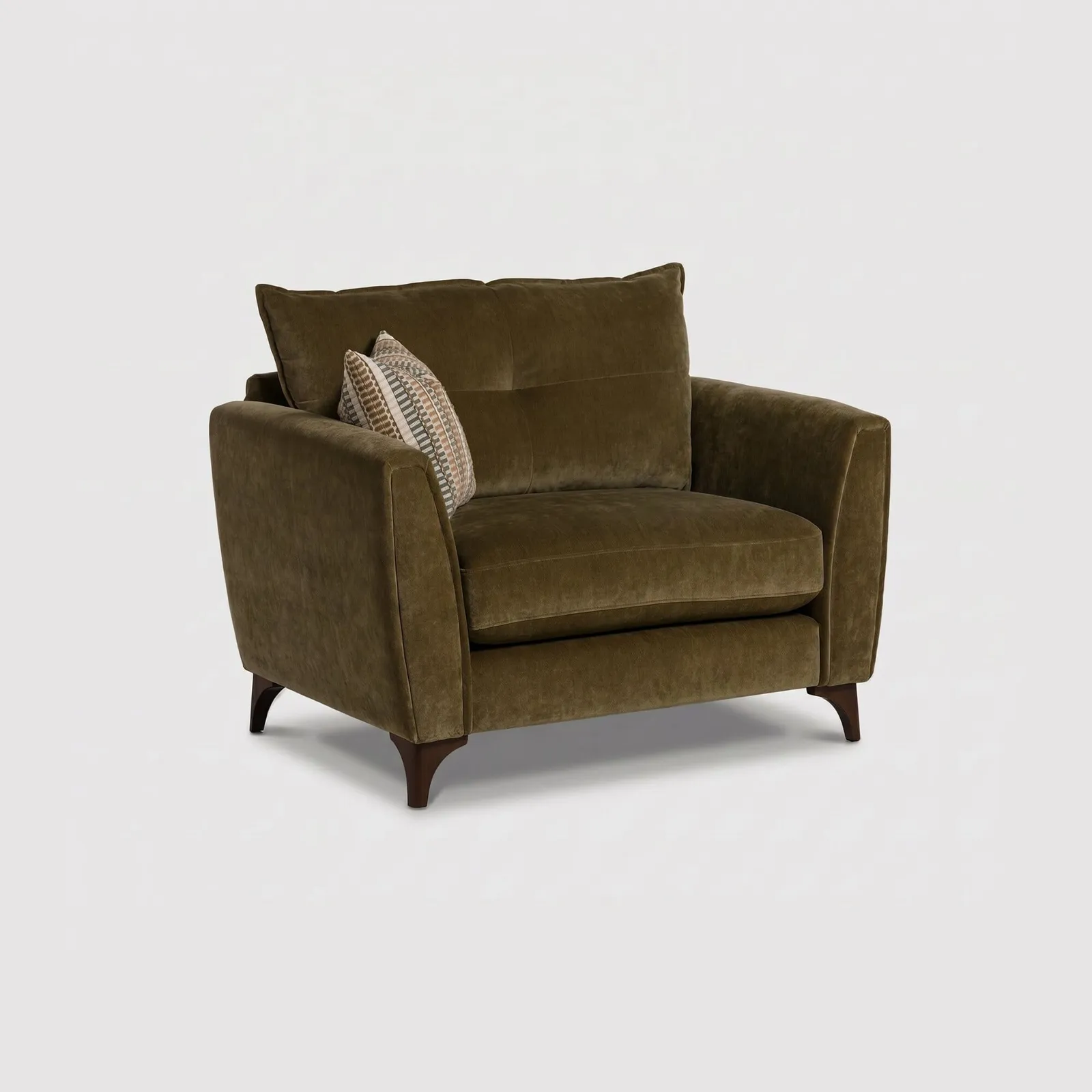 Calloway Armchair, Green Fabric | Barker & Stonehouse