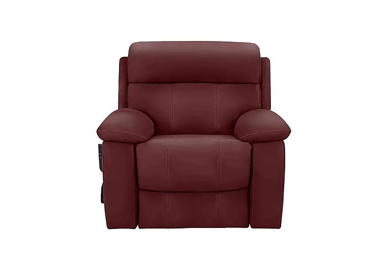 Moreno Leather Lift and Rise Chair - BV Deep Red