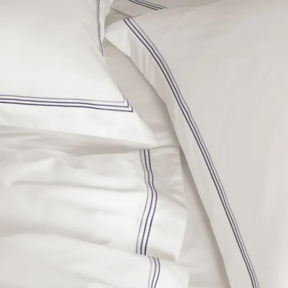 Dorma Rovello Embroidery 100% Cotton Duvet Cover & Pillowcase Set 3