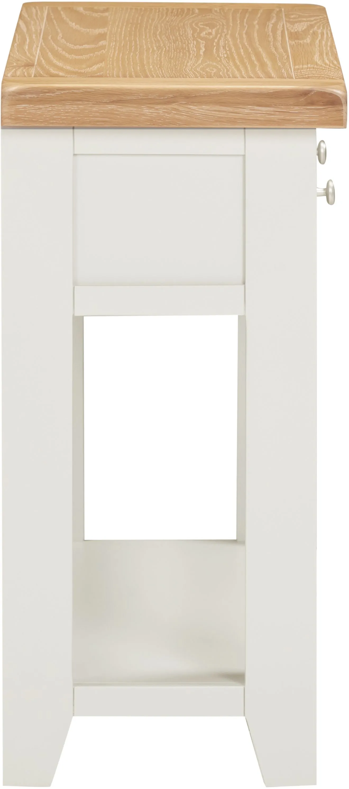 Seconique Windsor 2 Drawer Console Table (Fully Assembled) in Ivory 5