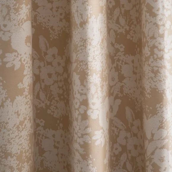 Sofia Floral Pencil Pleat Curtains 3
