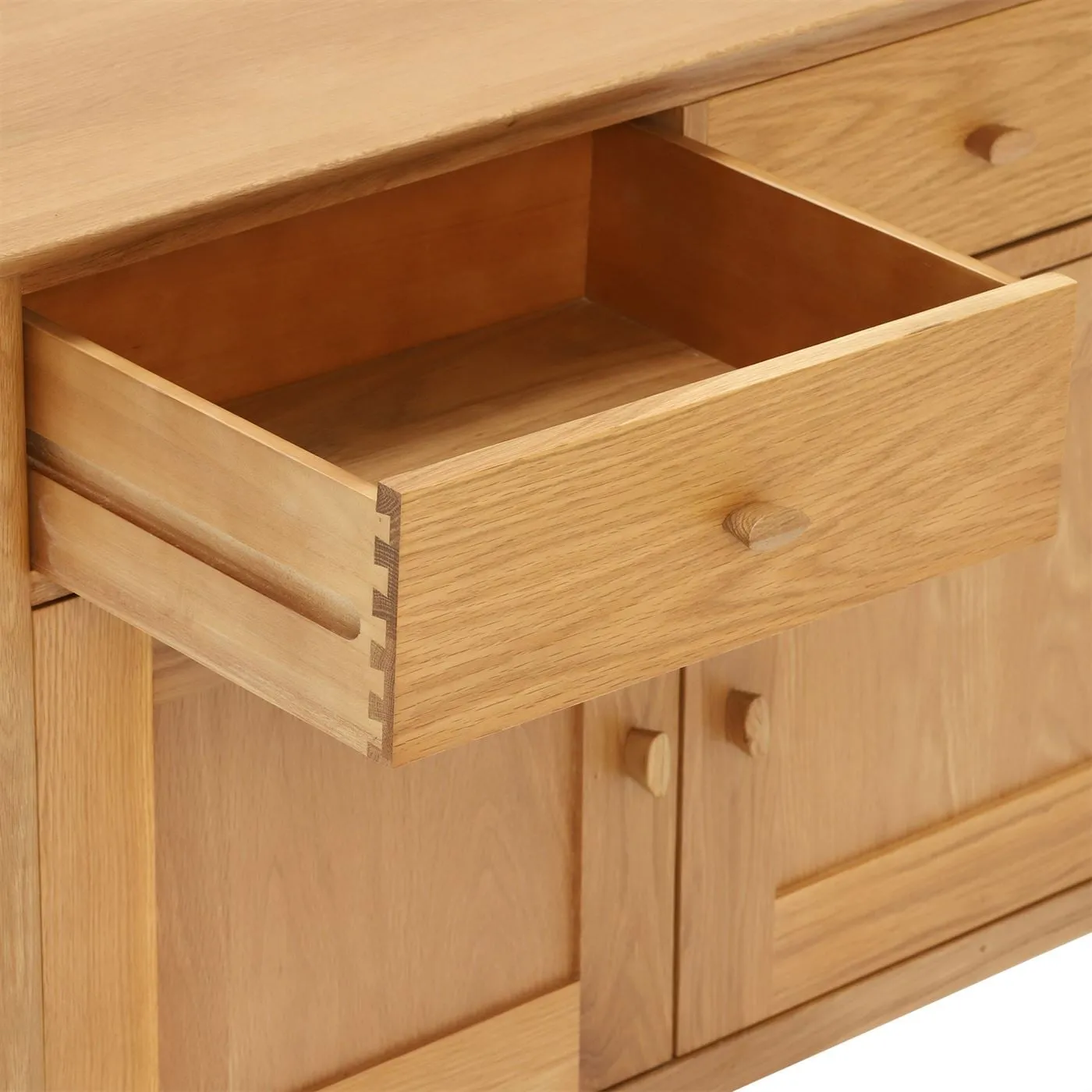 Ercol Teramo Small Sideboard, Neutral Oak | Barker & Stonehouse 6