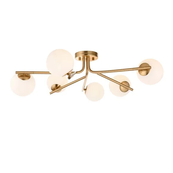 Vogue Arlo 6 Light Semi Flush Ceiling Light 5