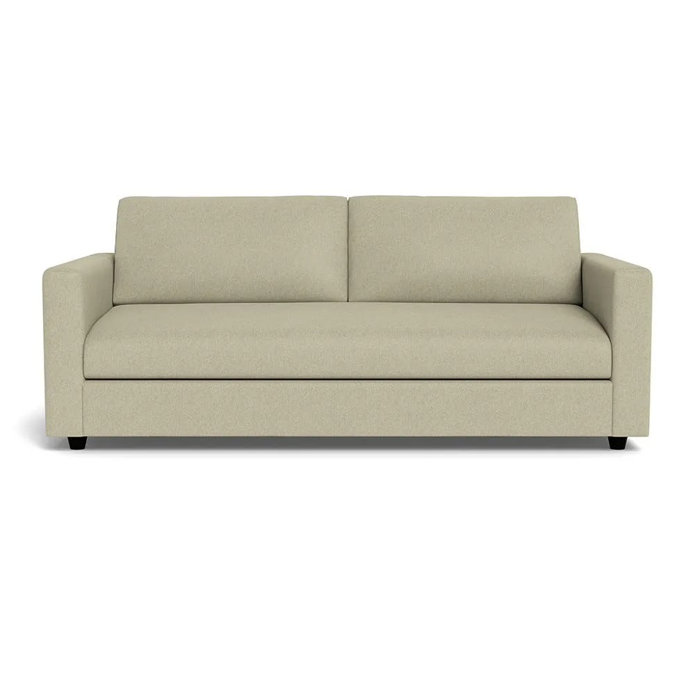 Heal's Nimbus II 4 Seater Sofa Cotton Grain Black Feet
