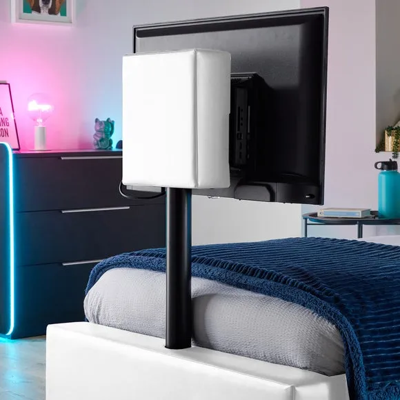 XR Living Ava TV Bed with LED Lights and TV Mount 2