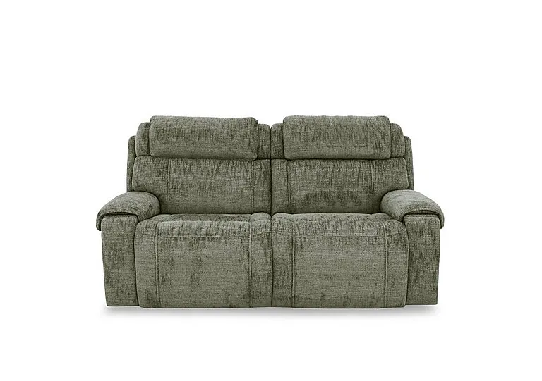 Hollywood Fabric 3 Seater Sofa - Olive Green
