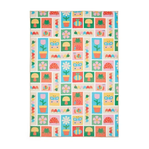 Catherine Lansfield Kids Curious Caterpillar Rug 5