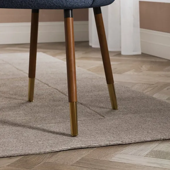 Vivian Dining Chair, Chenille with Dark Stain Legs 5